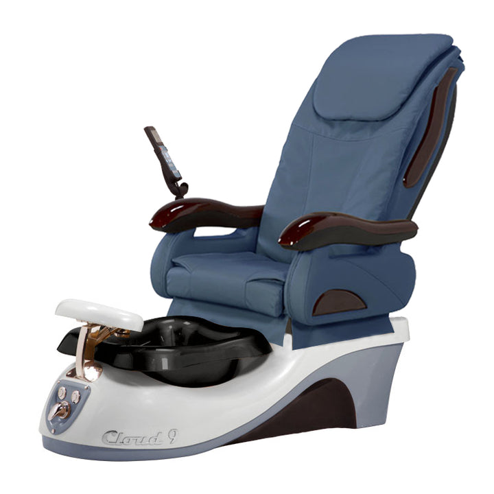 Cloud 9 Silver Gray Pedicure Chair