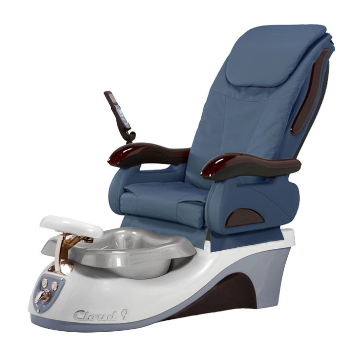 Cloud 9 Silver Gray Pedicure Chair