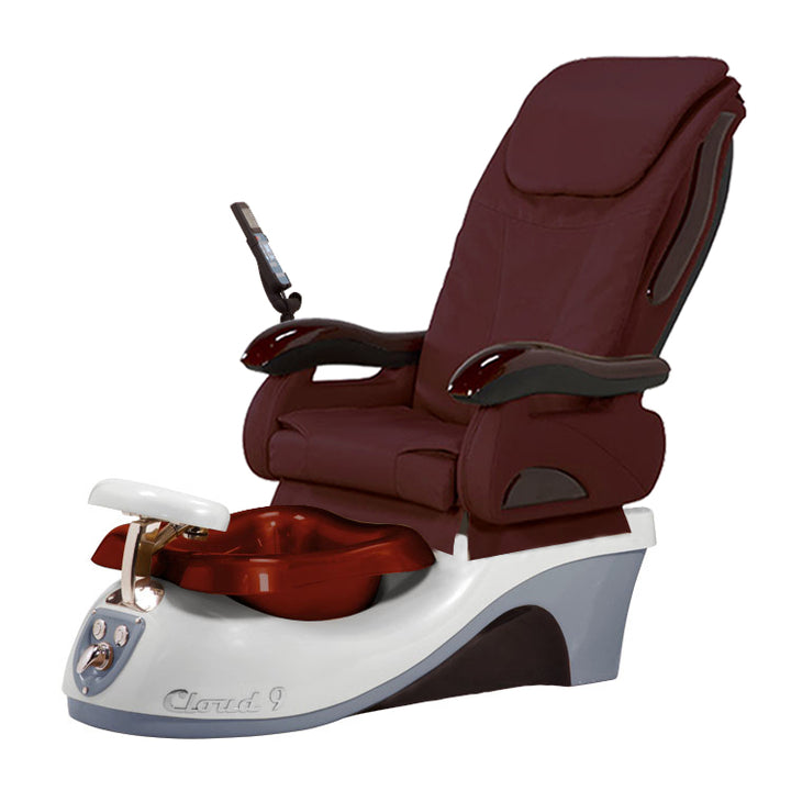 Cloud 9 Silver Gray Pedicure Chair