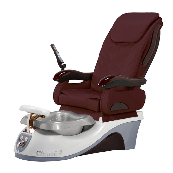 Cloud 9 Silver Gray Pedicure Chair