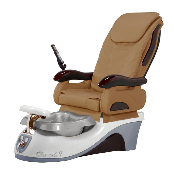 Cloud 9 Silver Gray Pedicure Chair