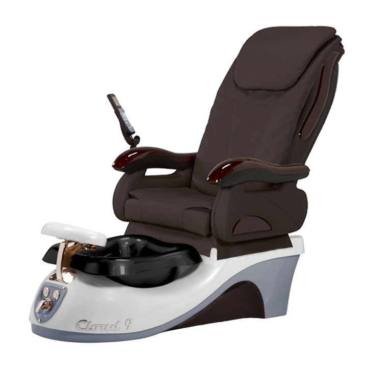 Cloud 9 Silver Gray Pedicure Chair