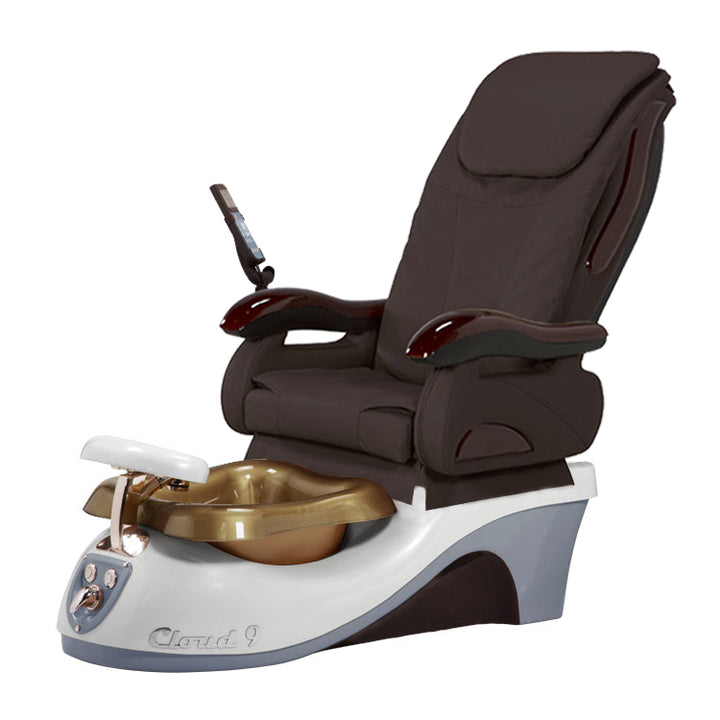 Cloud 9 Silver Gray Pedicure Chair