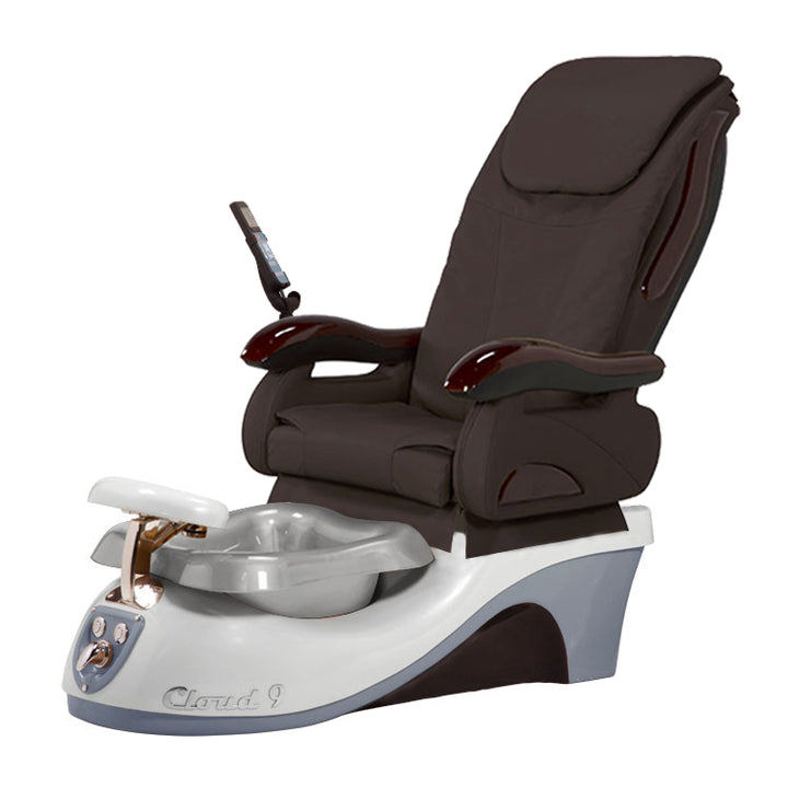 Cloud 9 Silver Gray Pedicure Chair