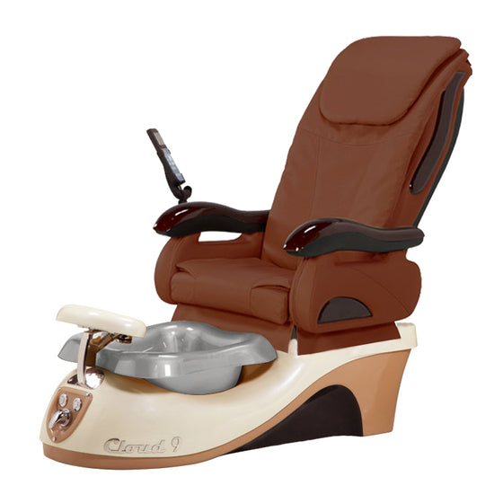 Cloud 9 Almond Cappuccino Pedicure Chair