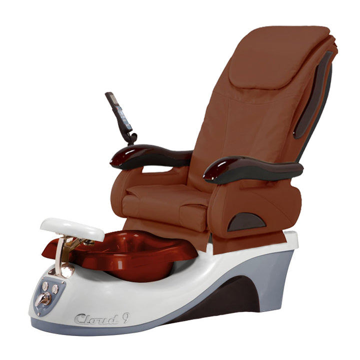 Cloud 9 Silver Gray Pedicure Chair