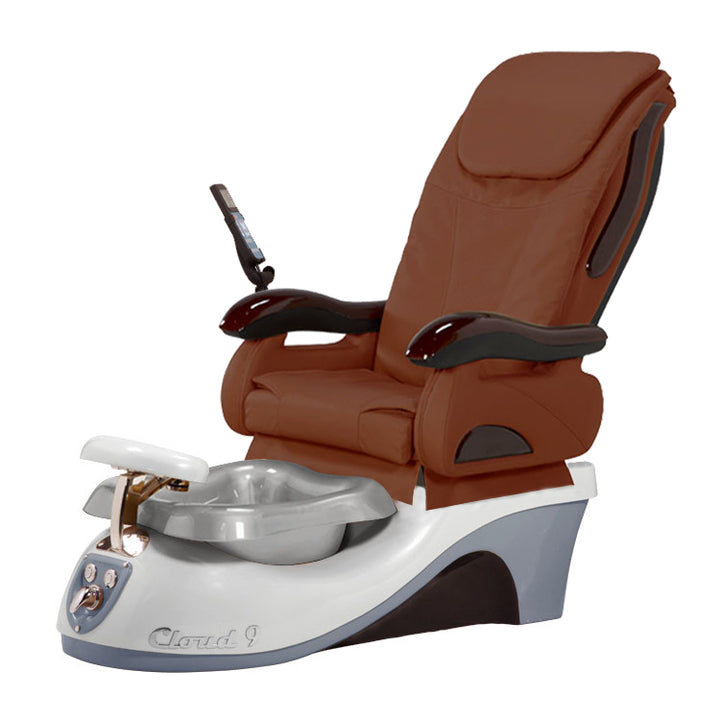 Cloud 9 Silver Gray Pedicure Chair