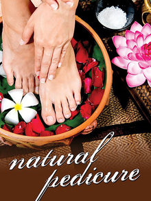  Holographic Window Decal - H1 Natural Pedicure