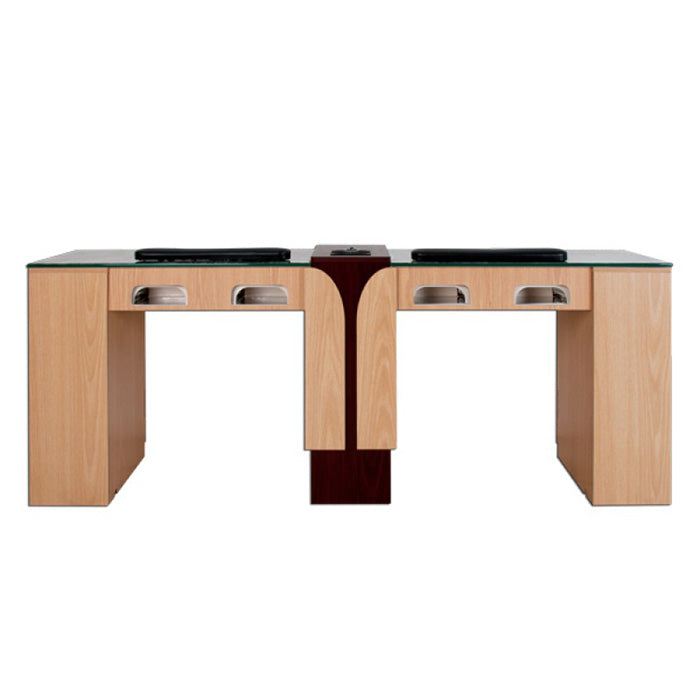 Ion Double Nail Table with UV Gel Lights