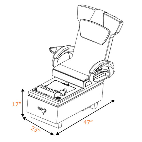 Katai V Pedicure Chair