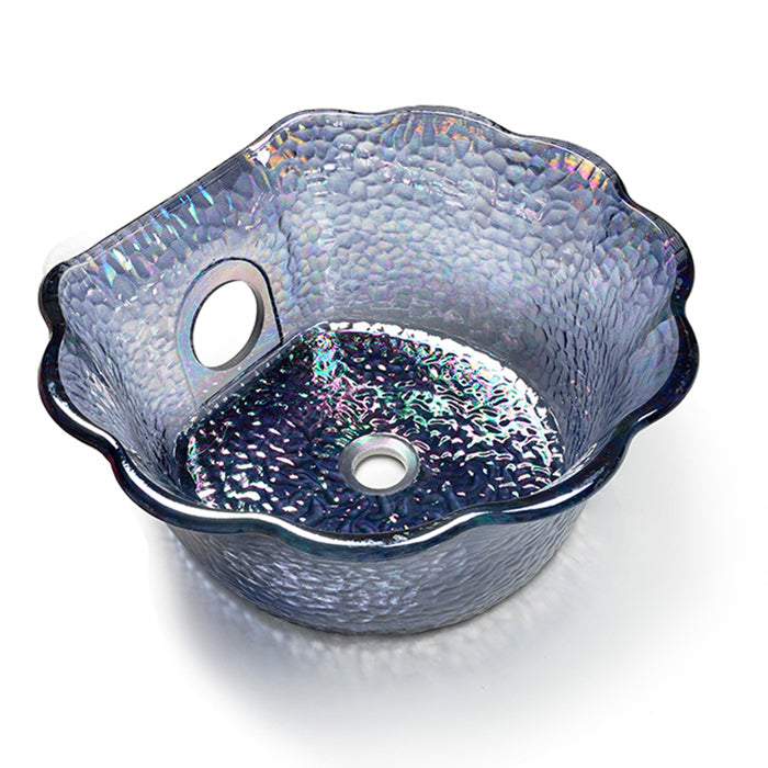 ANS - Scallop Glass Pedicure Bowl