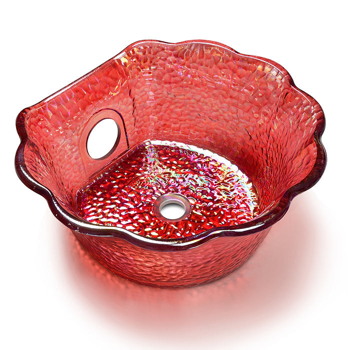 ANS - Scallop Glass Pedicure Bowl