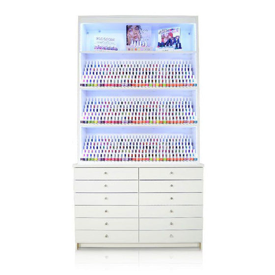DreaMau Polish & Powder Display Cabinet