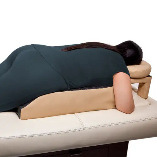 Prone Comfort™ Bolster with Headrest for Full Figures