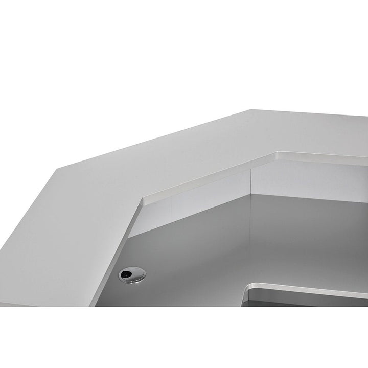 Valencia LED Reception Desk - Combination