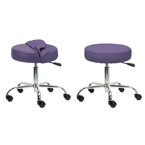 Rolling Stool Cover Amethyst
