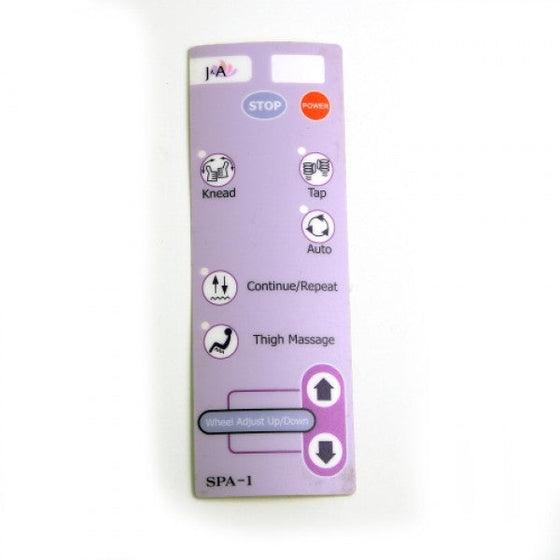 J&A - Sticker for Massage Remote