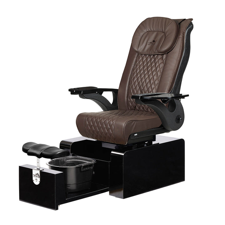 Pure II Black Portable Pedicure Chair