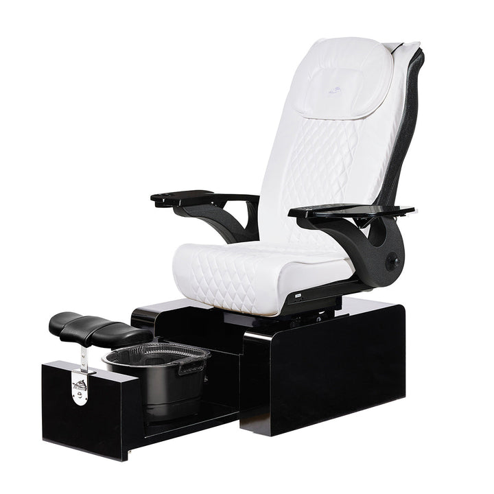 Pure II Black Portable Pedicure Chair