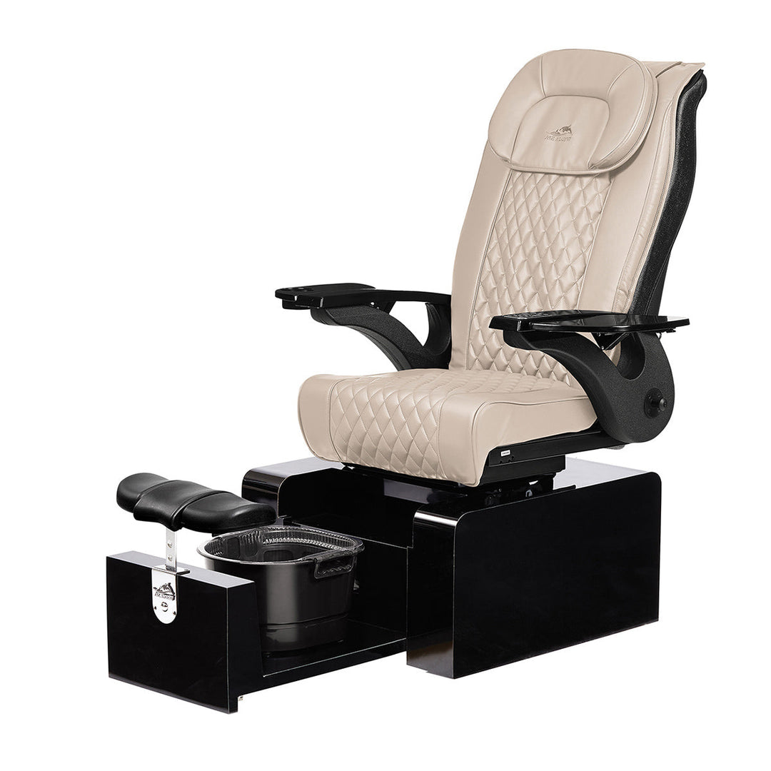 Pure II Black Portable Pedicure Chair